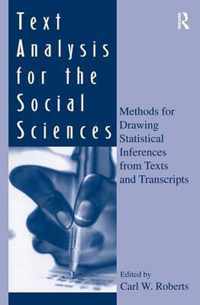 Text Analysis for the Social Sciences: Methods for Drawing Statistical Inferences from Texts and Transcripts