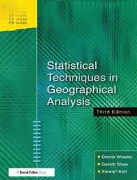 Statistical Techniques in Geographical Analysis