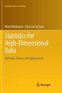 Statistics for High-Dimensional Data