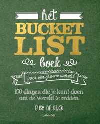 Het Bucketlist boek voor een groene wereld