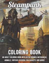 Steampunk Coloring Book