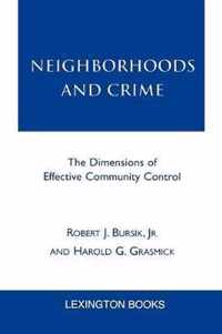 Neighborhoods and Crime