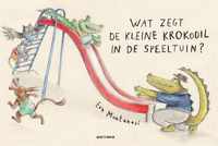 Wat zegt de kleine krokodil in de speeltuin?