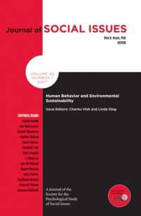 Human Behavior and Environmental Sustainability