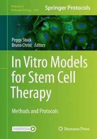 In Vitro Models for Stem Cell Therapy