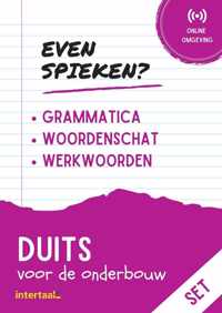 Even Spieken - Duits spelling en uitspraak