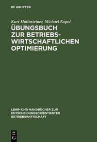 Übungsbuch Zur Betriebswirtschaftlichen Optimierung: Aufgaben Und Lösungen Zu Stepan/Fischer. Einführung in Die Quantitative Betriebswirtschaftslehre