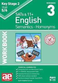 KS2 Semantics Year 5/6 Workbook 3 - Homonyms