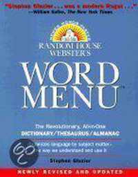 Random House Webster's Word Menu