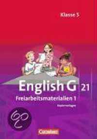 English G 21. Ausgaben A, B und D1: 5. Schuljahr. Freiarbeitsmaterialien