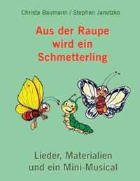 Aus der Raupe wird ein Schmetterling