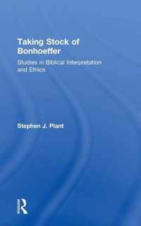 Taking Stock of Bonhoeffer