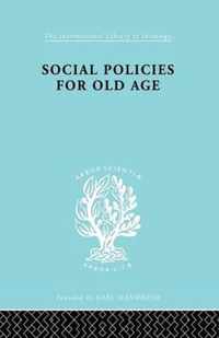 Social Policies for Old Age