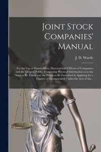 Joint Stock Companies' Manual [microform]