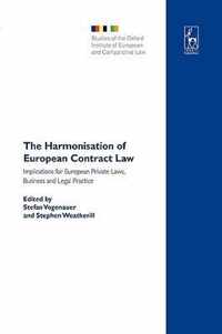 The Harmonisation of European Contract Law