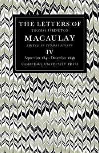 The Letters of Thomas Babington MacAulay