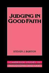 Judging in Good Faith