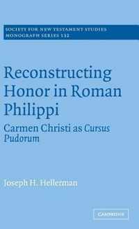 Reconstructing Honor in Roman Philippi