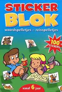 Stickerblok voor kinderen vanaf 6 jaar (3 stuks)