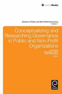 Conceptualizing and Researching Governance in Public and Non-Profit Organizations