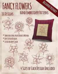 Fancy Flowers Hand Embroidery Patterns