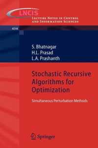 Stochastic Recursive Algorithms for Optimization
