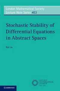 Stochastic Stability of Differential Equations in Abstract Spaces