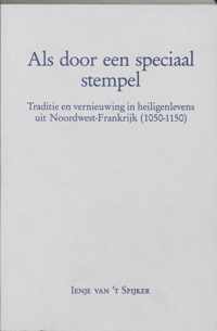 Als door een speciaal stempel