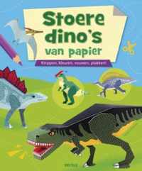 Stoere dino's van papier