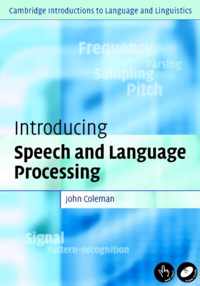 Introducing Speech and Language Processing