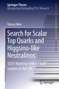 Search for Scalar Top Quarks and Higgsino Like Neutralinos