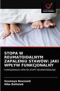 Stopa W Reumatoidalnym Zapaleniu Stawow