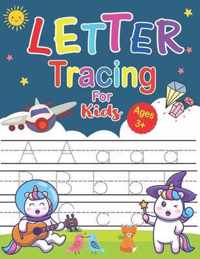 Letter Tracing For Kids Ages 3+