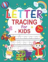 Letter Tracing For Kids Ages 3+