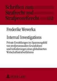 Internal Investigations