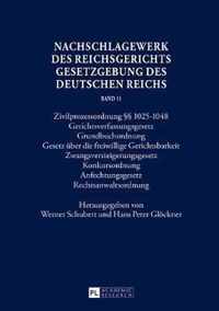 Nachschlagewerk Des Reichsgerichts - Gesetzgebung Des Deutschen Reichs