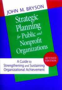 Strategic Planning for Public and Nonprofit Organizations