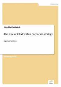 The role of CRM within corporate strategy