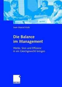 Die Balance Im Management