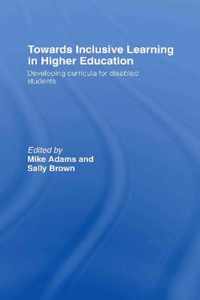 Towards Inclusive Learning in Higher Education