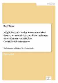 Moegliche Ansatze der Zusammenarbeit deutscher und turkischer Unternehmen unter Einsatz spezifischer Controllinginstrumente