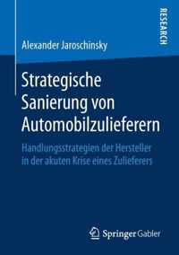 Strategische Sanierung von Automobilzulieferern