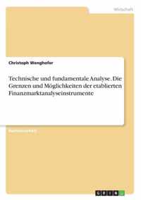 Technische und fundamentale Analyse. Die Grenzen und Moeglichkeiten der etablierten Finanzmarktanalyseinstrumente