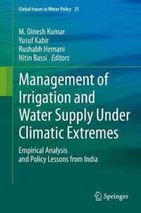 Management of Irrigation and Water Supply Under Climatic Extremes