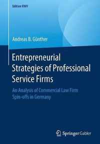 Entrepreneurial Strategies of Professional Service Firms