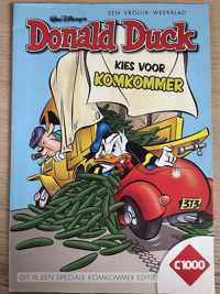 Donald Duck weekblad  speciale uitgave C1000 kies voor Komkommer