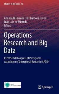 Operations Research and Big Data