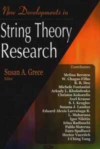 New Developments in String Theory Research