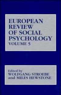 European Review of Social Psychology, Volume 5