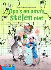 Leesserie Estafette  -   Opa's en oma's stelen niet